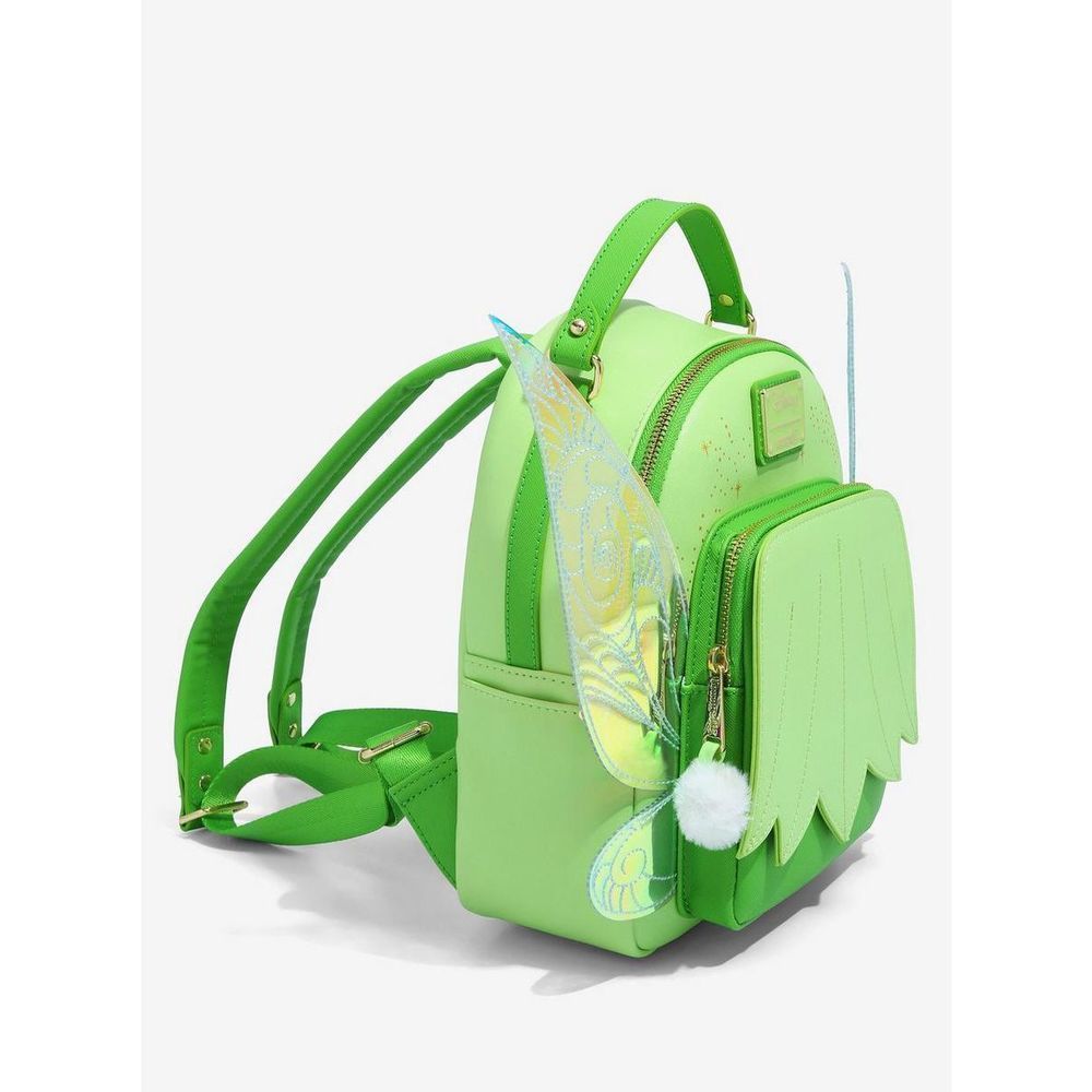 Loungefly Disney Peter Pan Tinkerbell wings figural backpack - Picture 2 of 4